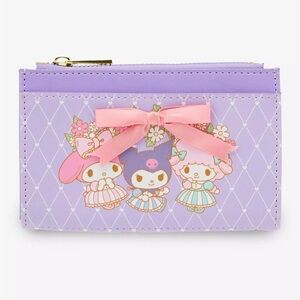 Sanrio My Melody, Kuromi & My Sweet Piano Lavender Cardholder